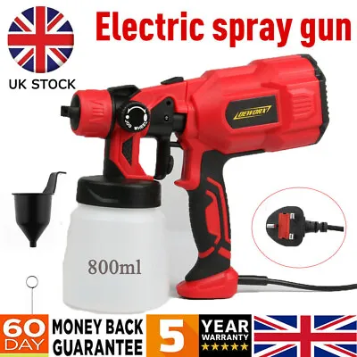 Paint-Sprayer-Spray Gun Airless Wagner Electric 550W Home/Outdoor Wall Fence Car • £36.70