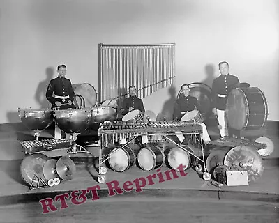 Marine Corps / USMC Drum Band Photo 1925 Circa • $12.95