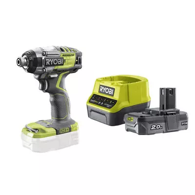 Ryobi R18IDBL-0 Brushless Impact Wrench Battery 18V 1/4  270Nm Kit 2.0 Ah • $666.59