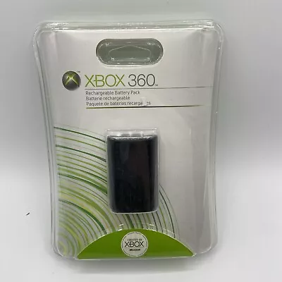 Xbox 360 Rechargeable Battery Pack (Black) NEW SEALED • $30