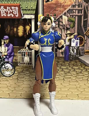$20.95 • Buy Playmates Chun-Li From TMNT Vs Street Fighter 2 Pack Loose Video Game Figure Toy