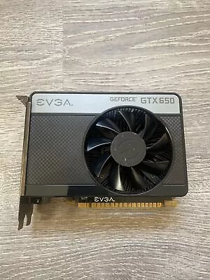 EVGA NVIDIA GeForce GTX 650 1GB GDDR5 Graphics Card 01G-P4-2650-KR • $19.99