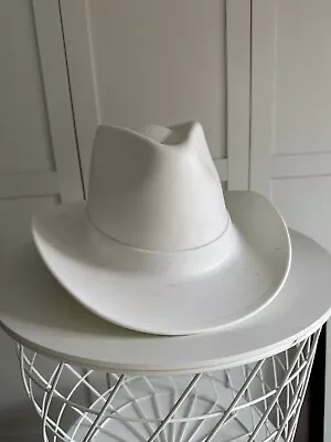 Vulcan Cowboy Hard Hat Western Head Protection Safety White • $30