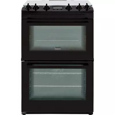 Zanussi ZCK66350BA Free Standing Dual Fuel Cooker With Gas Hob 60cm Black A/A • £769