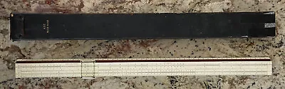 Keuffel & Esser K&E 20-inch  Mystery  Slide Rule W/ Side K Scale- Serial #924660 • $499.99