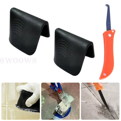 $3.89 • Buy AU Caulking Finisher Grout Scraper Hand Caulk Tool Sealant Finishing Tools