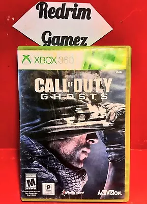 Call Of Duty Ghosts XBOX 360 Video Games Shooter • $8.49