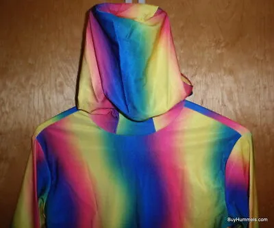 Adult 2nd Skin Tie Dye Rainbow Bodysuit Halloween Costume Morphsuit - FAST SHIP! • $7.14