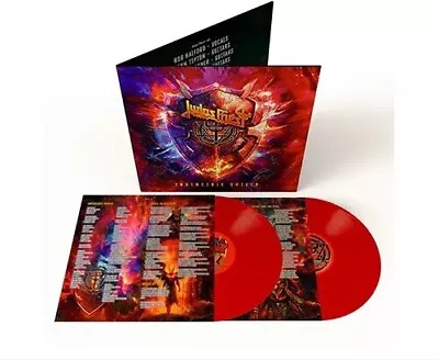 Judas Priest – Invincible Shield - Red 2 X LP Vinyl Records 12  - NEW Sealed • $49.95