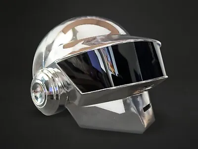 DAFT PUNK - Thomas Bangalter Helmet Chrome Finished -FREE Gloves And Pendant • $399.99