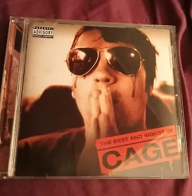 CAGE THE BEST AND WORST OF CAGE CD RAP HIP-HOP The Weathermen Eastern Conference • £9.99