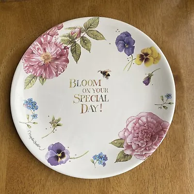 Marjolein Bastin Hallmark Natures Sketchbook Plate 9  BLOOM ON YOUR SPECIAL DAY • $10