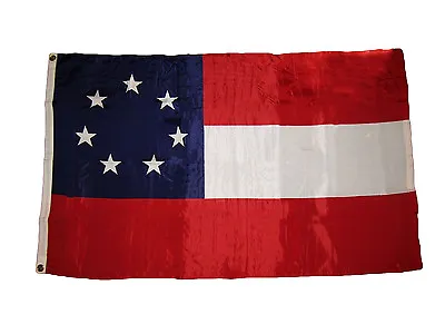 4x6 1st National Stars And Bars 7 Star Premium Quality Flag 4'x6' Ft Banner  • $27.76