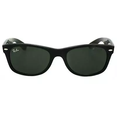 Ray-Ban Sunglasses New Wayfarer 2132 901L Black Green G-15 Medium • $198