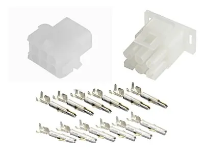 Molex MLX Connector - Complete Molex 6 Wire Connector Set With Pins   • $3.25