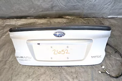 2020 Subaru Wrx Turbo Fa20 2.0l Oem Rear Trunk Deck Lid Assy #2652 • $349.99