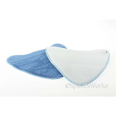 VAX Total Home Master Plus + Steam Cleaner Mop Microfibre Washable Covers Pads • £8.45