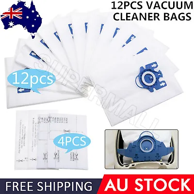 12x Vacuum Cleaner Bags For Miele 3D GN COMPLETE C2 C3 S2 S5 S8 S5211 Models OZ • $26.93