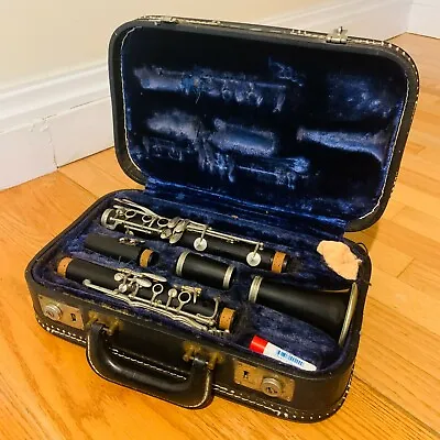 Vintage 1960 Buffet Crampon Professional Clarinet With Hard Carry Case • $799.99