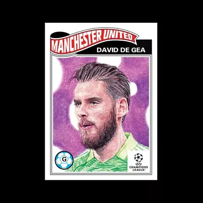 ToppsLiving Set Card #451 - David De Gea With Ultra Pro Sleeve And Top Loader. • £3.25