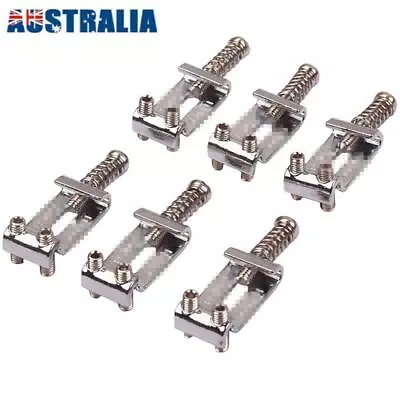 6 Pcs Roller Bridge Tremolo Saddles For Fender ST TL Guitar Parts • $12.25