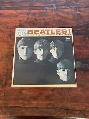 The Beatles: Meet The Beatles 1964 LP Original MONO / Capitol T-2047 • $40