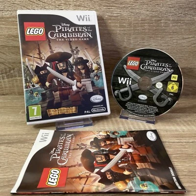 £3.95 • Buy Lego Pirates Of The Caribbean (Nintendo Wii) Complete With Manual FREE SHIPPING