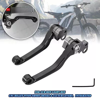 CNC BILLET Pivot Brake & Clutch Levers For Sur-Ron MX And X For Segway X260 SU • $25.99