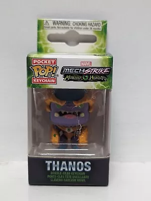 Thanos Funko Pocket Pop Keychain 61520 Marvel Monster Hunters Keychain Keyring • £3.99