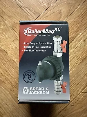 Boilermag BMXC22 Central Heating Compact Magnetic Filter 22mm Sludge Remover • £40