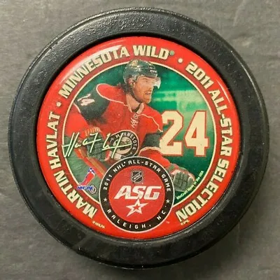 2011 Nhl Minnesota Wild All-star Selection Martin Havlat Hockey Puck • $8.99