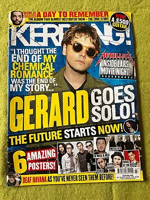 Kerrang! My Chemical Romance Gerard Goes Solo 26 Oct 2013  • £6.49