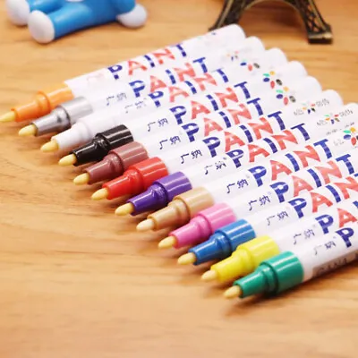 Waterproof Permanent Paint Marker Pen For Car Tyre Tire Tread Rubber Metal Pen🔥 • $1.59