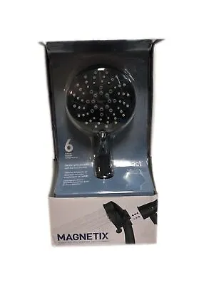 MOEN Attract W/ Magnetix 6-Spray 3.75 In. Single Shower Head Matte Black • $39.95