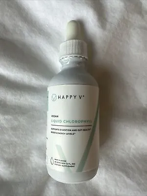 Happy V Vegan Liquid Chlorophyll Drops Mint Flavor • $17