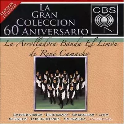 La Arrolladora Banda El Limon De Rene Camacho 2CDs La Gran Coleccion CBS NEW  • $15.99
