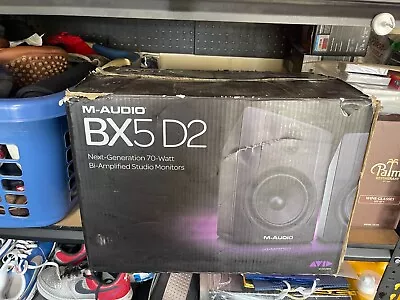 Set Of M-Audio BX5D2 Powered Studio Monitor Speaker • $125