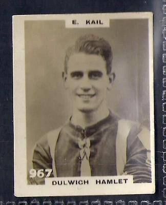 £2.99 • Buy Pinnace Football-photo Back-#0967- Dulwich Hamlet - E. Kail 