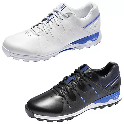 2024 Mizuno Mens Wave Hazard Pro Golf Shoes Spikeless Waterproof Leather Upper • $143.72