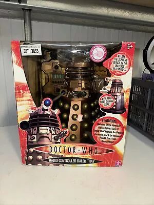 RARE Boxed 12” Radio Controlled Gold Dalek THAY. BNIB • £120