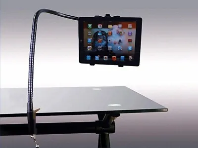 360º Lazy Bed Gooseneck Desk Mount Stand Holder For IPad Samsung Android Tablet • £16.21