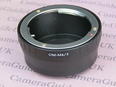 Lens Adapter For Olympus OM Lens For Panasonic Lumix DC-GH5 II G100 G95 BGH1 GX9 • £17.66