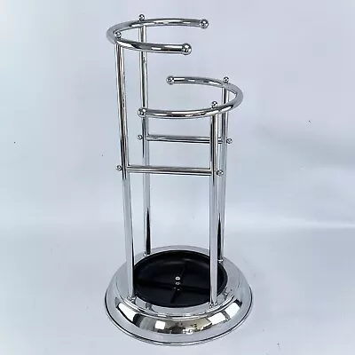 Art Deco Umbrella Stand Vintage Umbrella Holder Chrome & Bakelite 1930e • $394.33