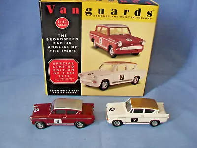 £5.81 • Buy Vanguards BA1002 The Broadspeed Racing Anglias Of The 1960s - 1:43 - Mint Boxed.