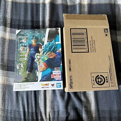 S.H. Figuarts Super Saiyan God Super Saiyan Vegito 2.0 Blue W/ Shipper • $215