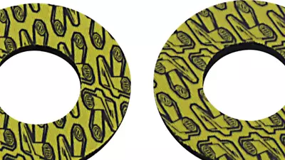 Renthal Donuts MX XC G205 Grip Donutz Yellow DR DRZ RM 125 250 450 • $9.45