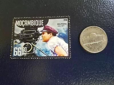 Elvis Presley American Singer 2016 Mocambique Perforated Stamp (b) • $8.53