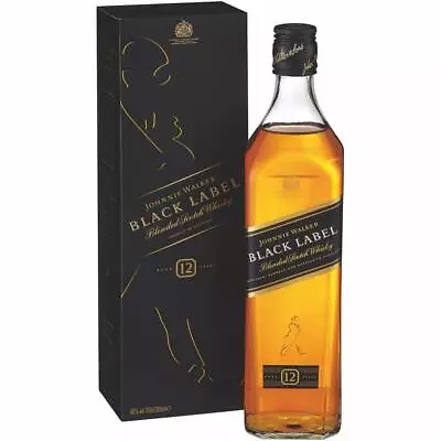 Johnnie Walker Black Label Scotch Whisky 700mL Bottle • $77