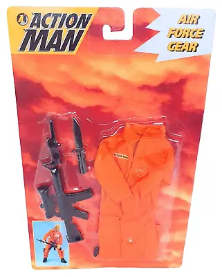 Hasbro 12  ACTION MAN AIRFORCE GEAR COVERALL PILOT Figure OUTFIT MOC`95 RARE! • $59.99