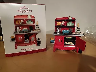 Hallmark 2013 Keepsake Ornament “Mrs. Claus's Stove” Club Member Exclusive • $55